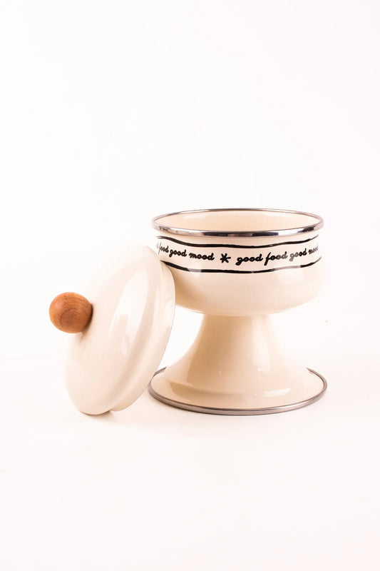 Mood Enamel Sugar Bowl