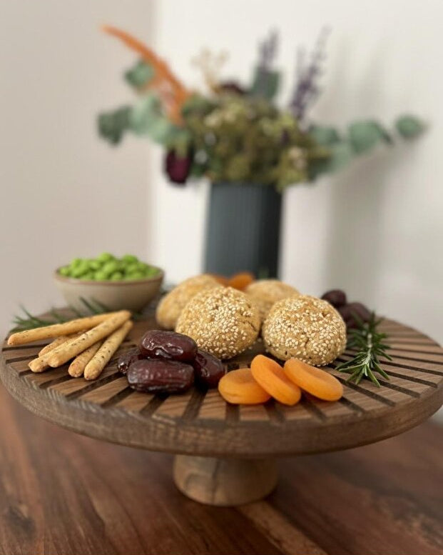 Natural Wood Stand 28 cm