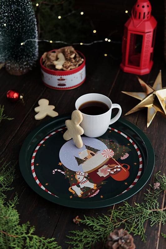Christmas Edition Metal Tray