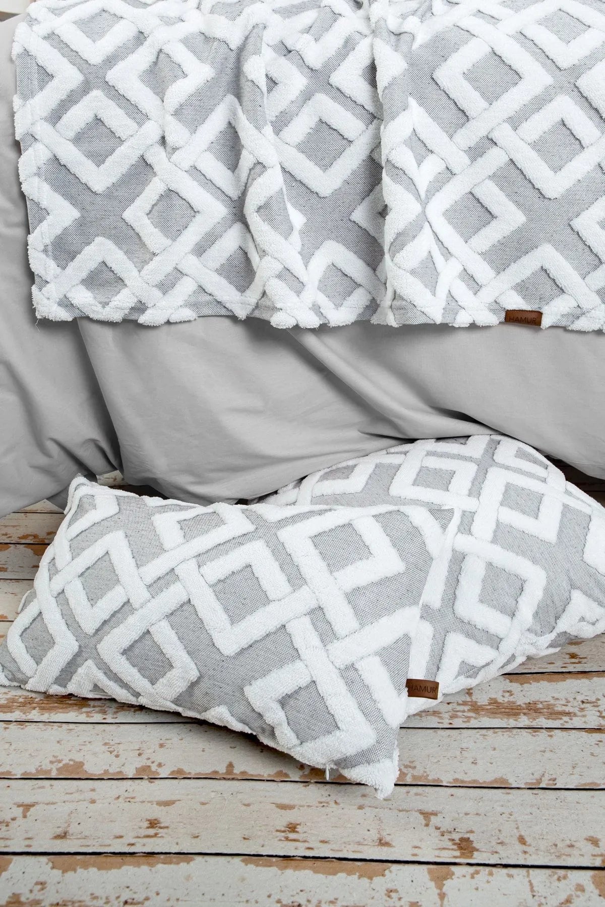 Mila Bed Runner Set Scandinavian Bohemian Pattern