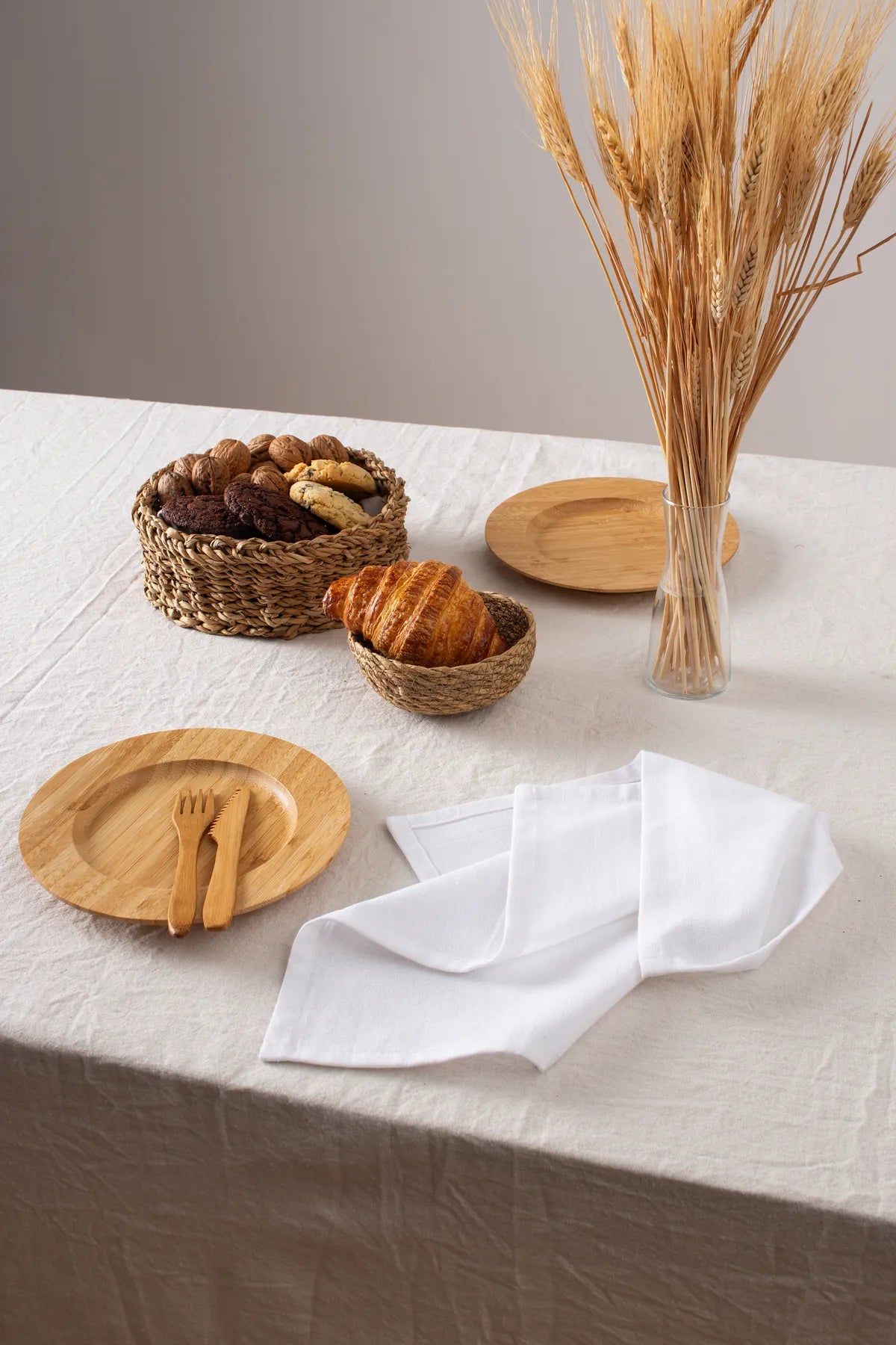 6 Pack Linen Napkin 40 X 40 Cm
