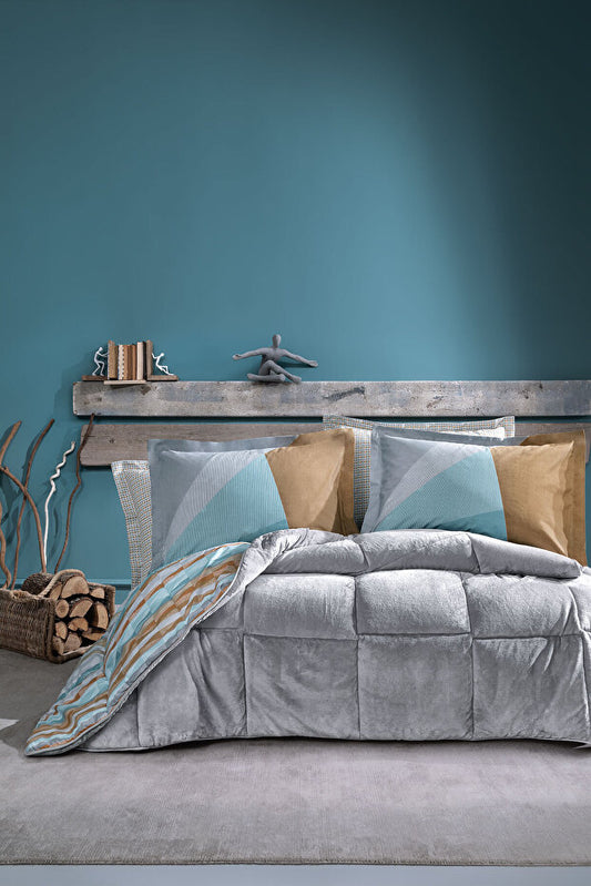 Rach Double Triola Sleeping Set - Gray