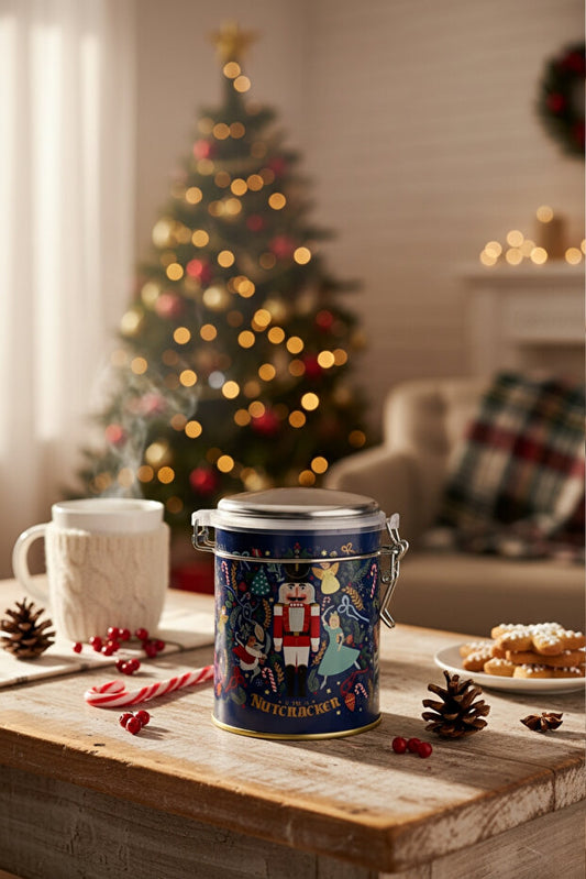 Nutcracker Metal Storage Container