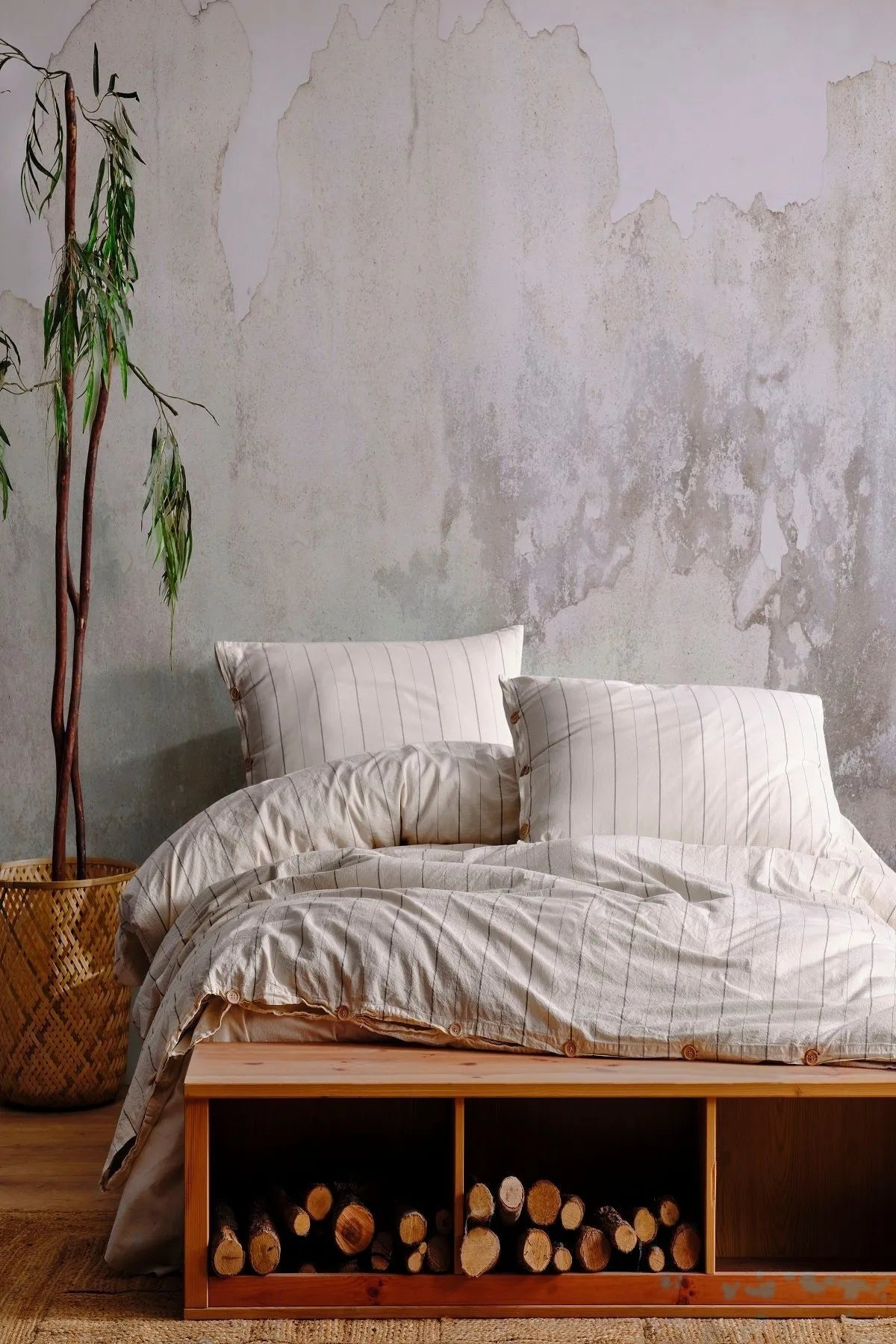 Helen 100% Cotton Washable Duvet Cover Set