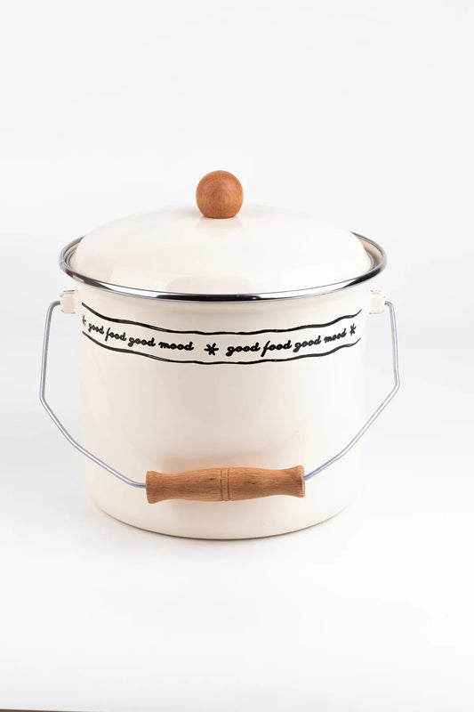 Mood Enamel Bucket 20cm (3Litre)