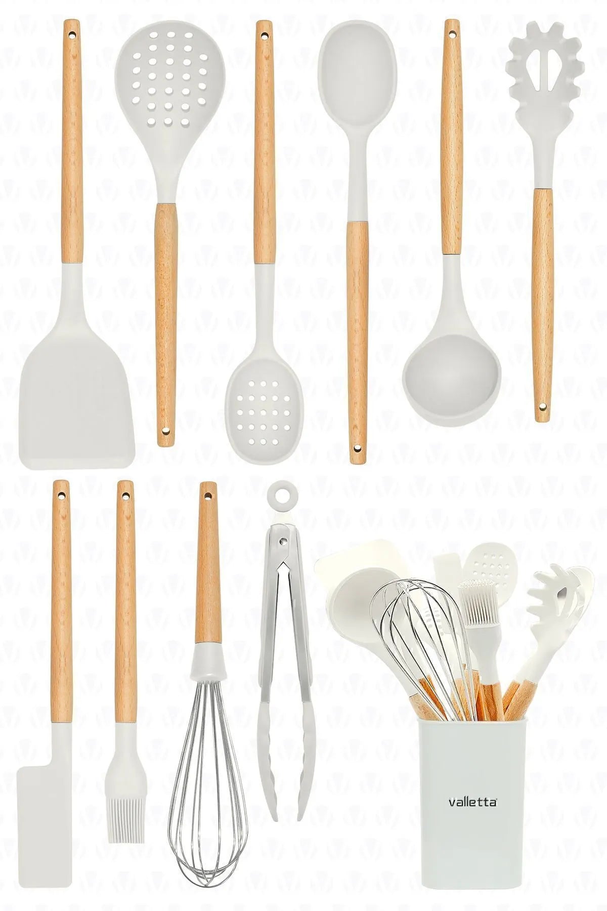 Matis 11 Piece Silicone Kitchen Set