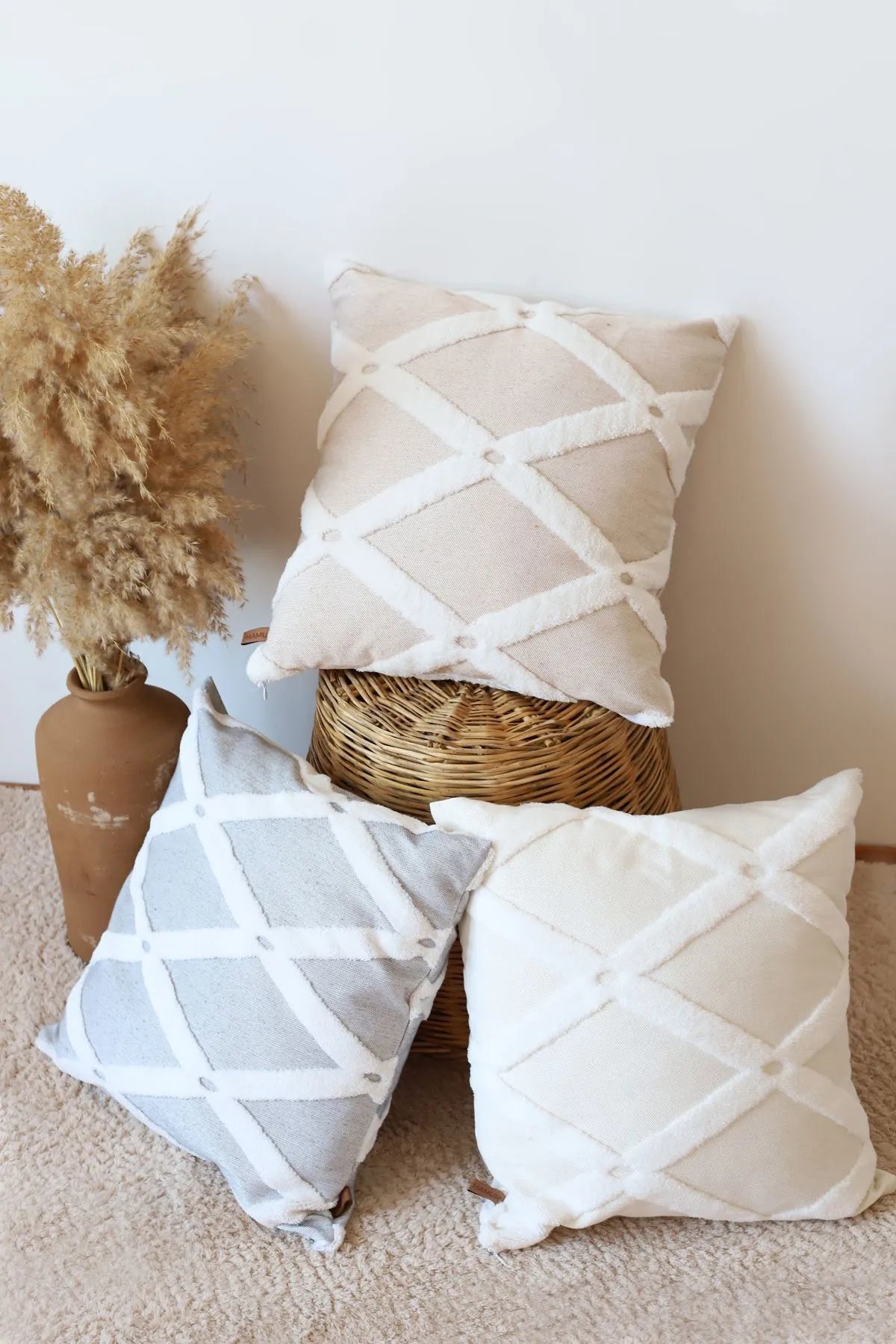 Bella Decorative Pillowcase Scandinavian Bohemian Design (1 Piece)