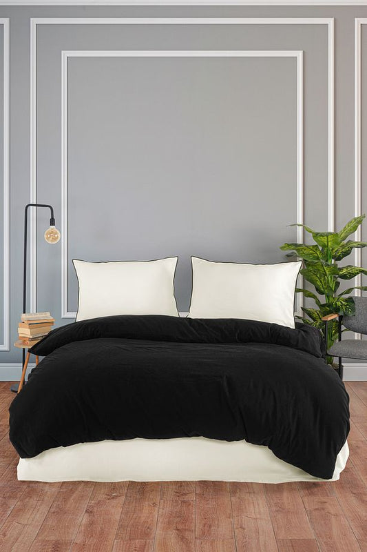 Asteria 100% Cotton Washable Duvet Cover Set