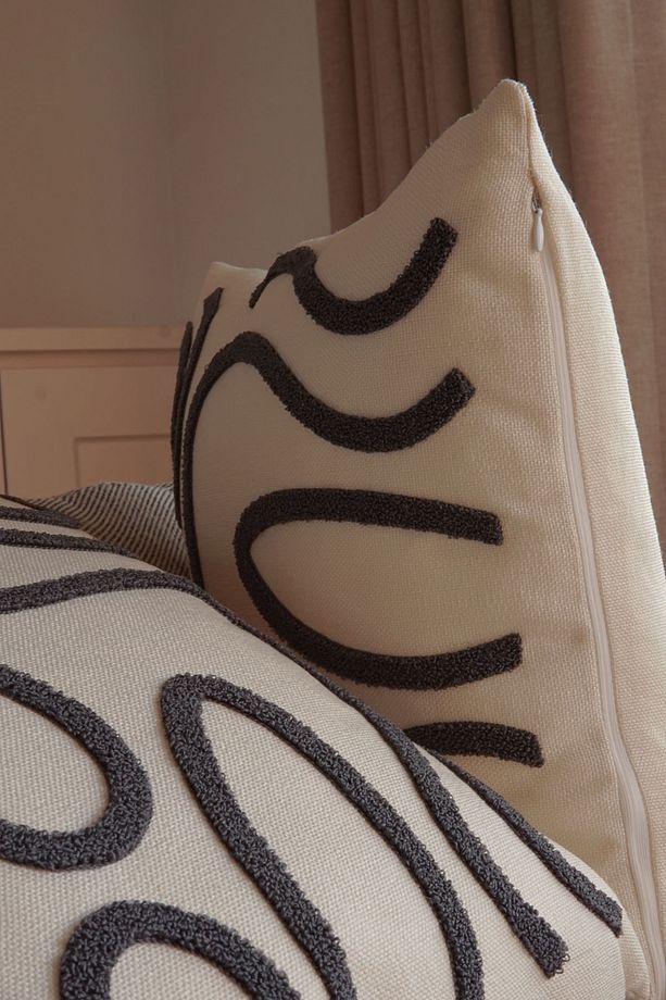 2 Piece Punch Pillow Cover Linen