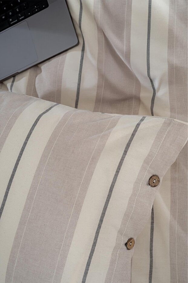 Granite 100% Cotton Washable Vintage Duvet Cover Set