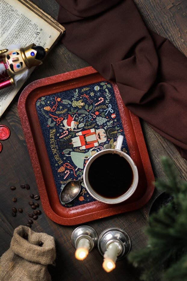 Nutcracker Metal Tray