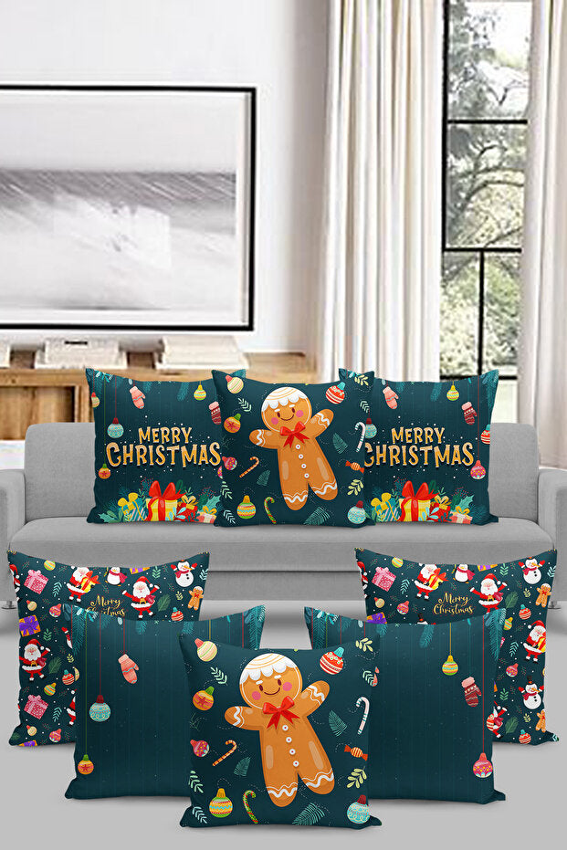 8 Piece Pillow Cover Double Sided Digital Print