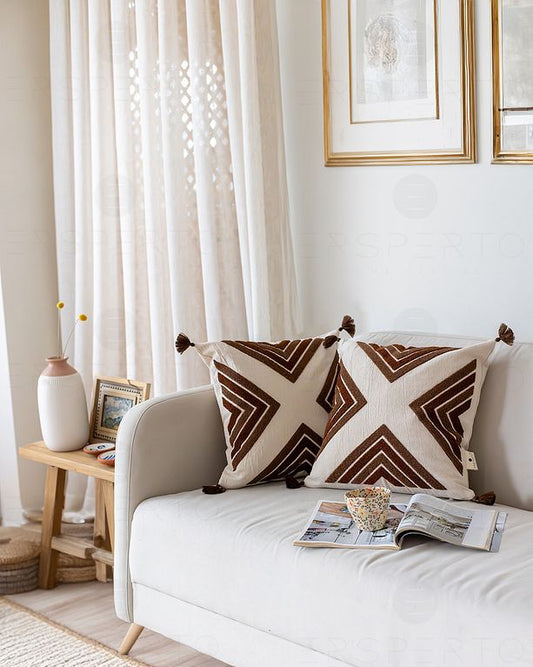 Luxury Series Punch Punch Embroidery Pillow Case
