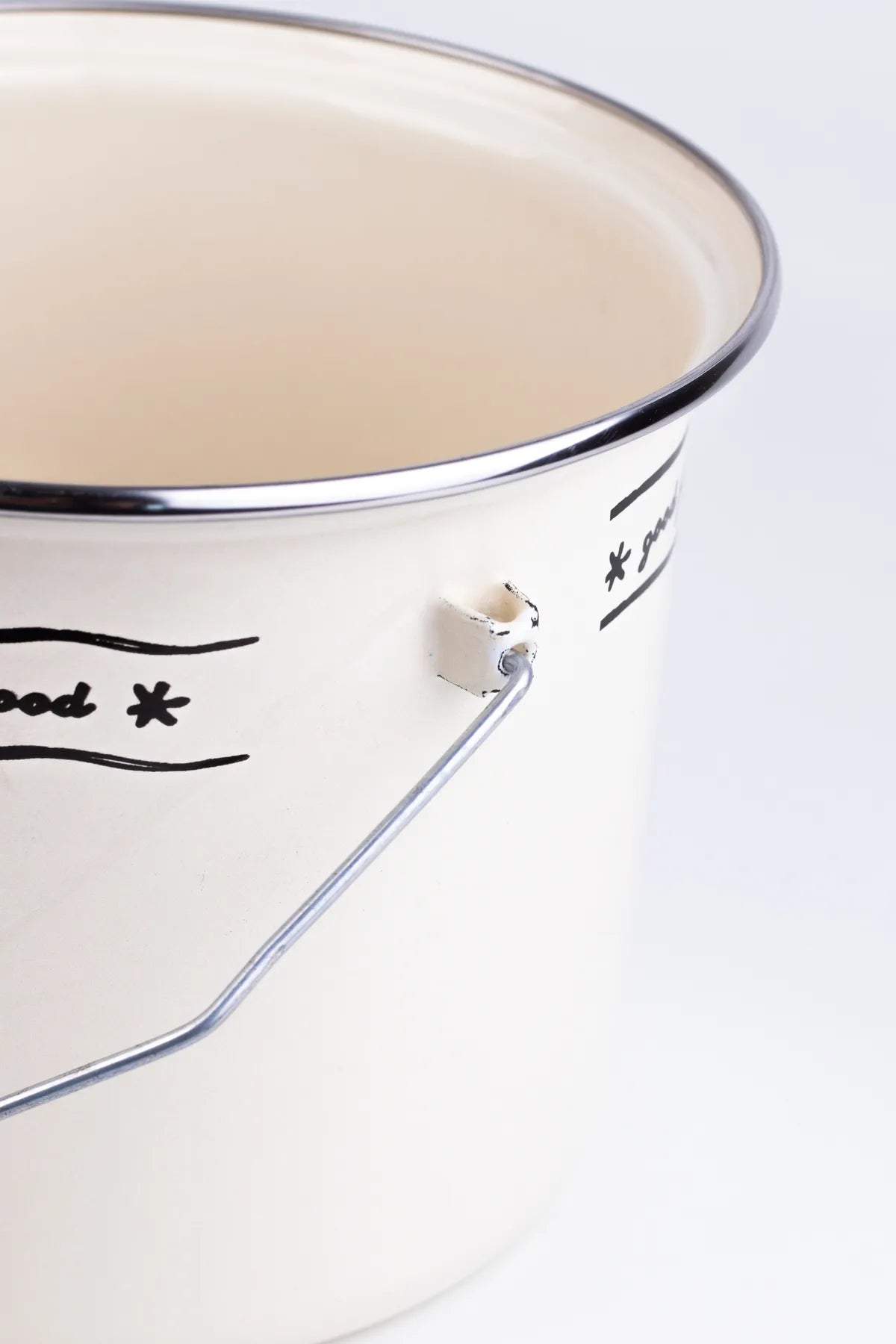 Mood Enamel Bucket 20cm (3Litre)