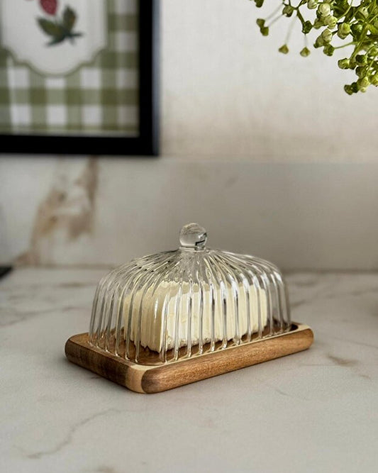 Accacia Butter Keeper