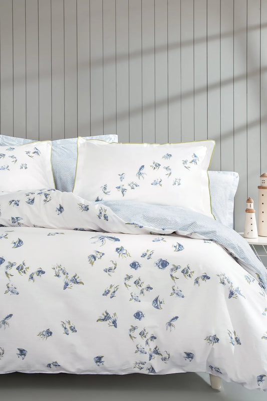 Betta Duvet Cover Set - Blue