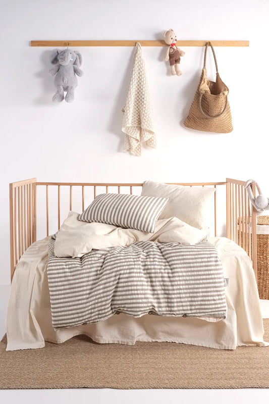 Chance Natural Baby 100% Cotton Washable Duvet Cover Set