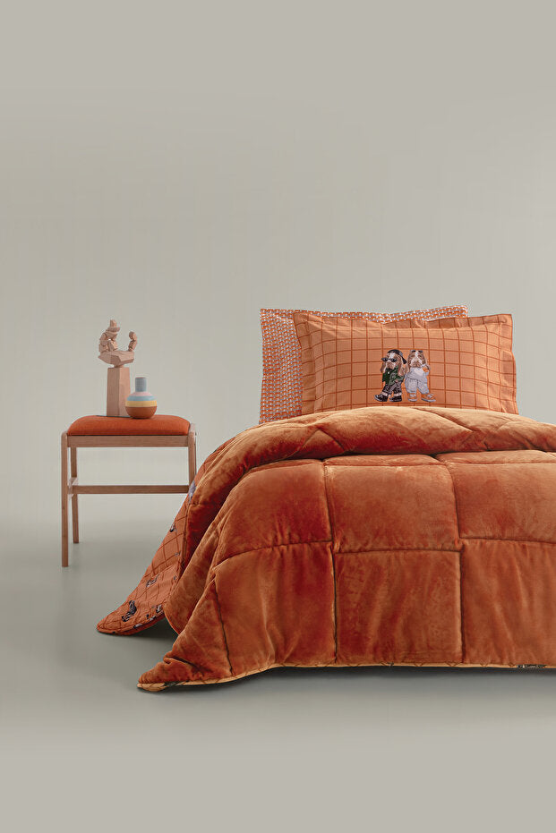 Nantes Single Triola Sleeping Set - Orange