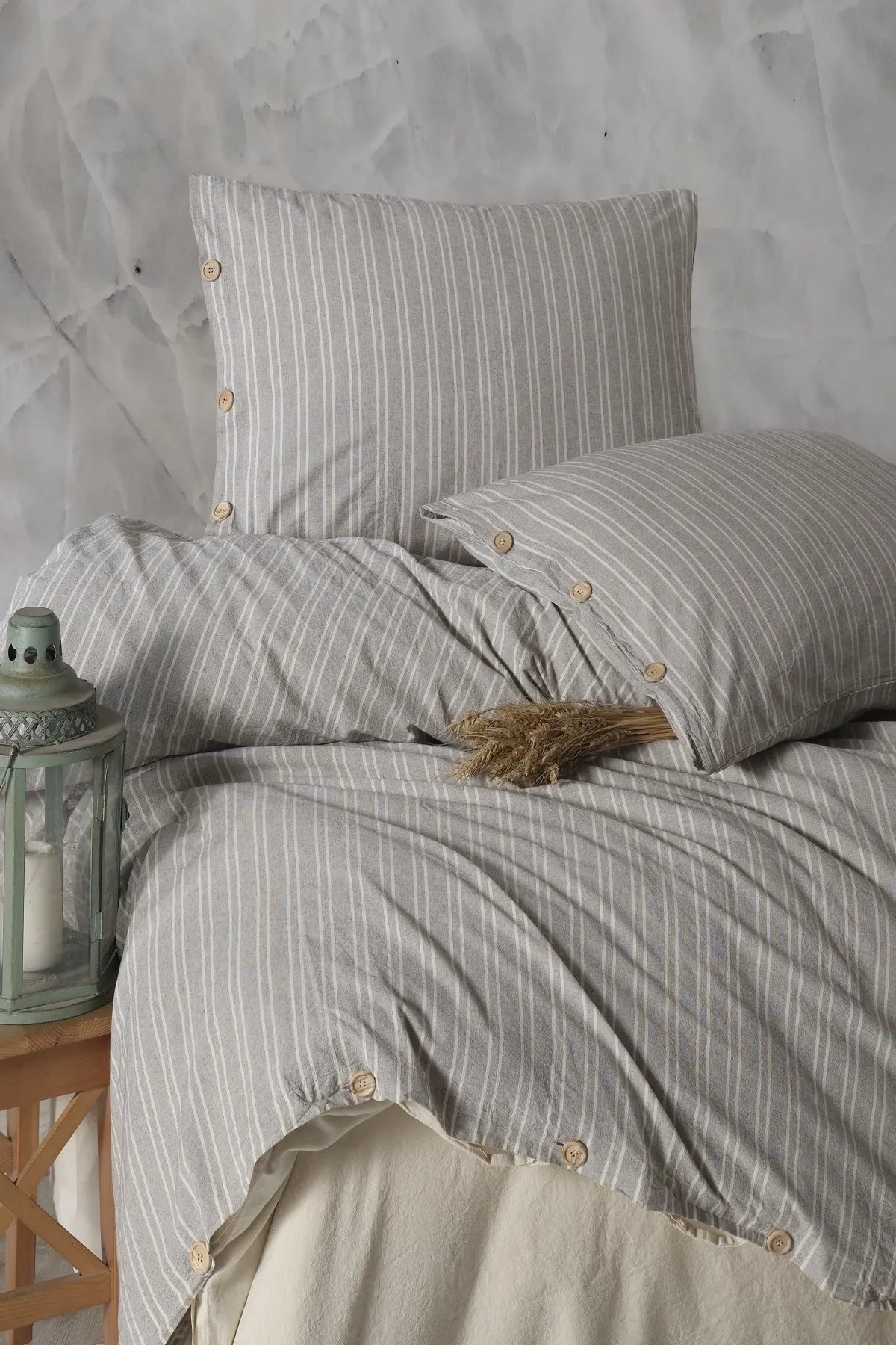 Helios 100% Cotton Washable Duvet Cover Set