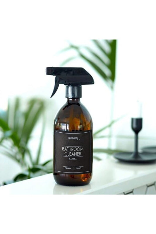 Dispenser 1 Piece 300 ml Glass Amber - Bathroom Cleaner Spray