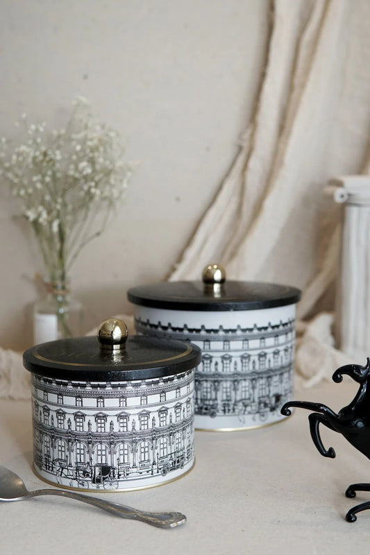 City Metal Storage Containers 2 Piece Set