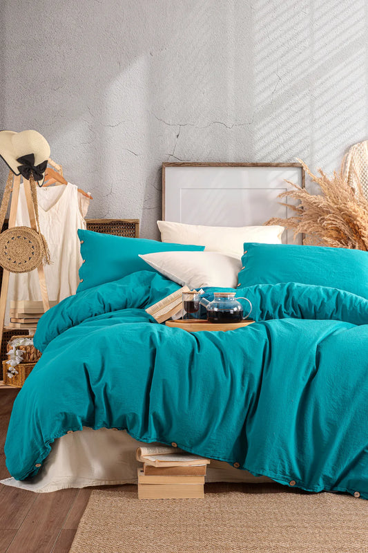 Dionysus 100% Cotton Washable Duvet Cover Set