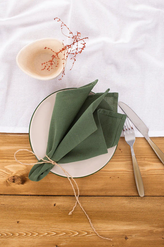 6 Pack Linen Napkin 40 X 40 Cm