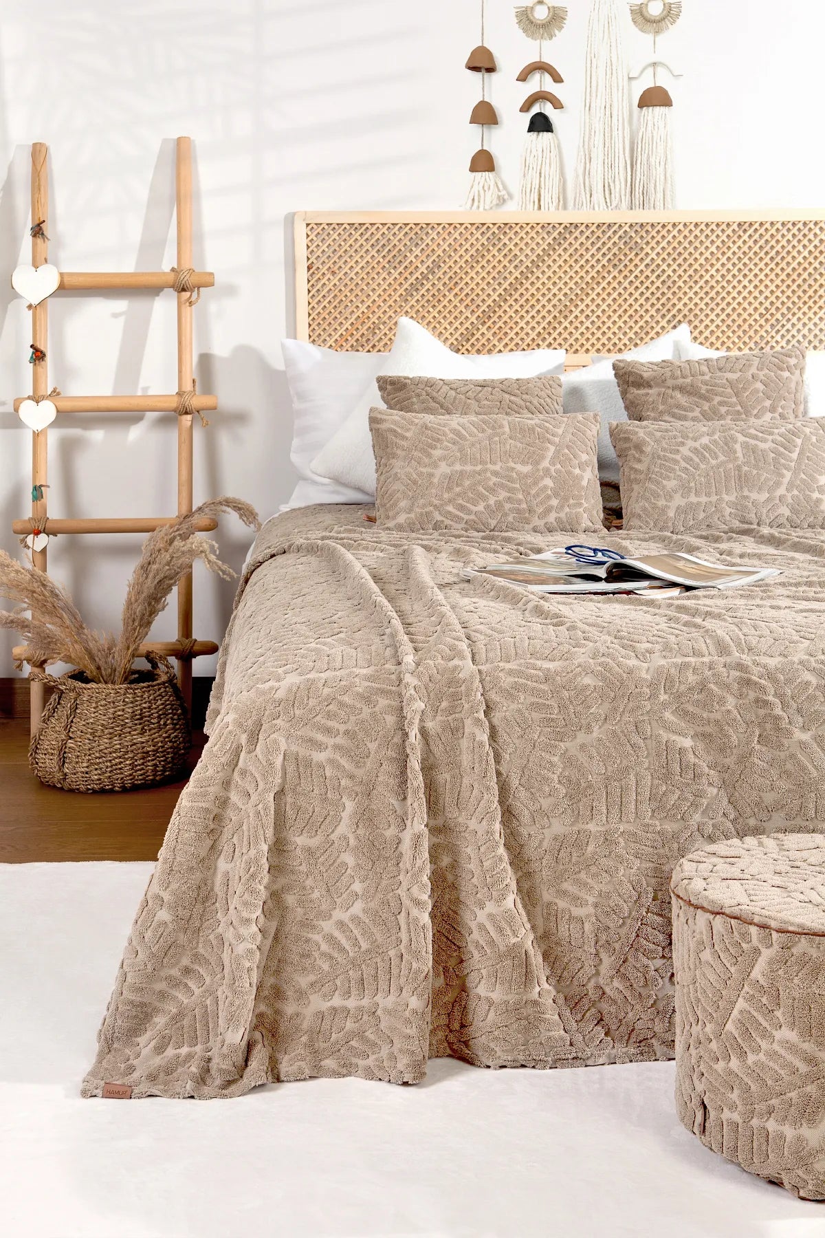 Forest Scandinavian Bedspread Set Bohemian Pattern