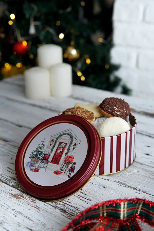 Christmas Edition Metal Storage Containers 2 Piece Set