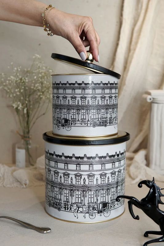 City Metal Storage Containers 2 Piece Set