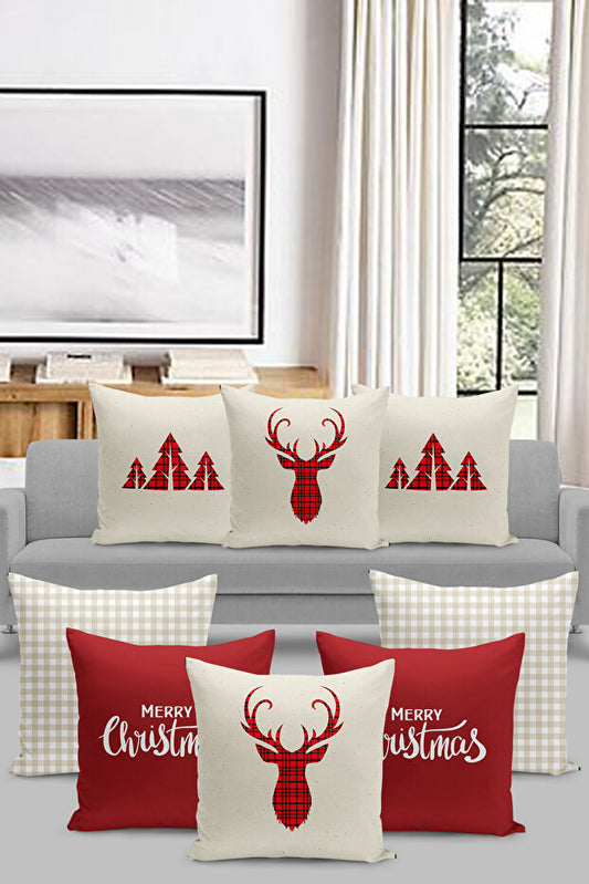 8 Piece Pillow Cover Double Sided Digital Print