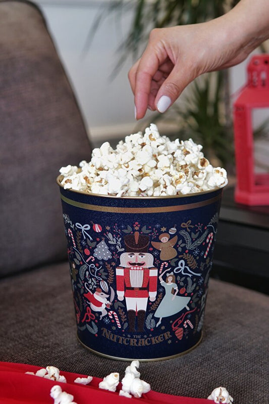 Nutcracker Metal Popcorn Bucket