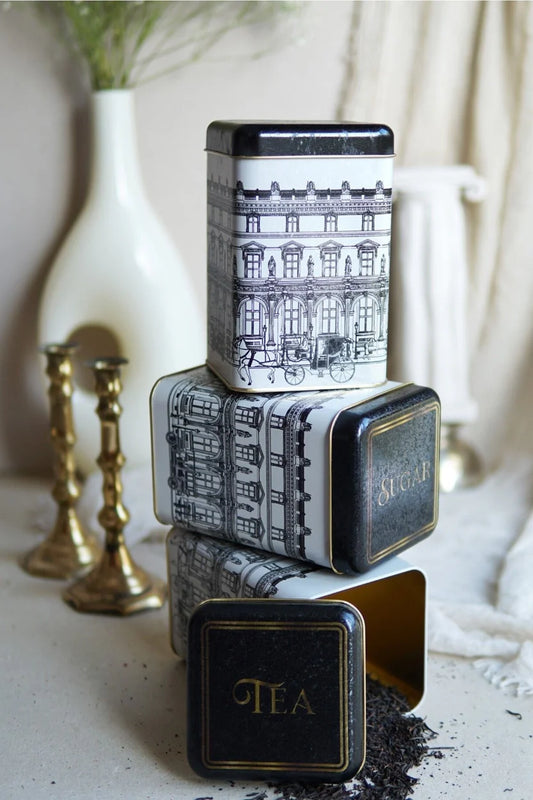 City Metal Storage Containers 3 Piece Set