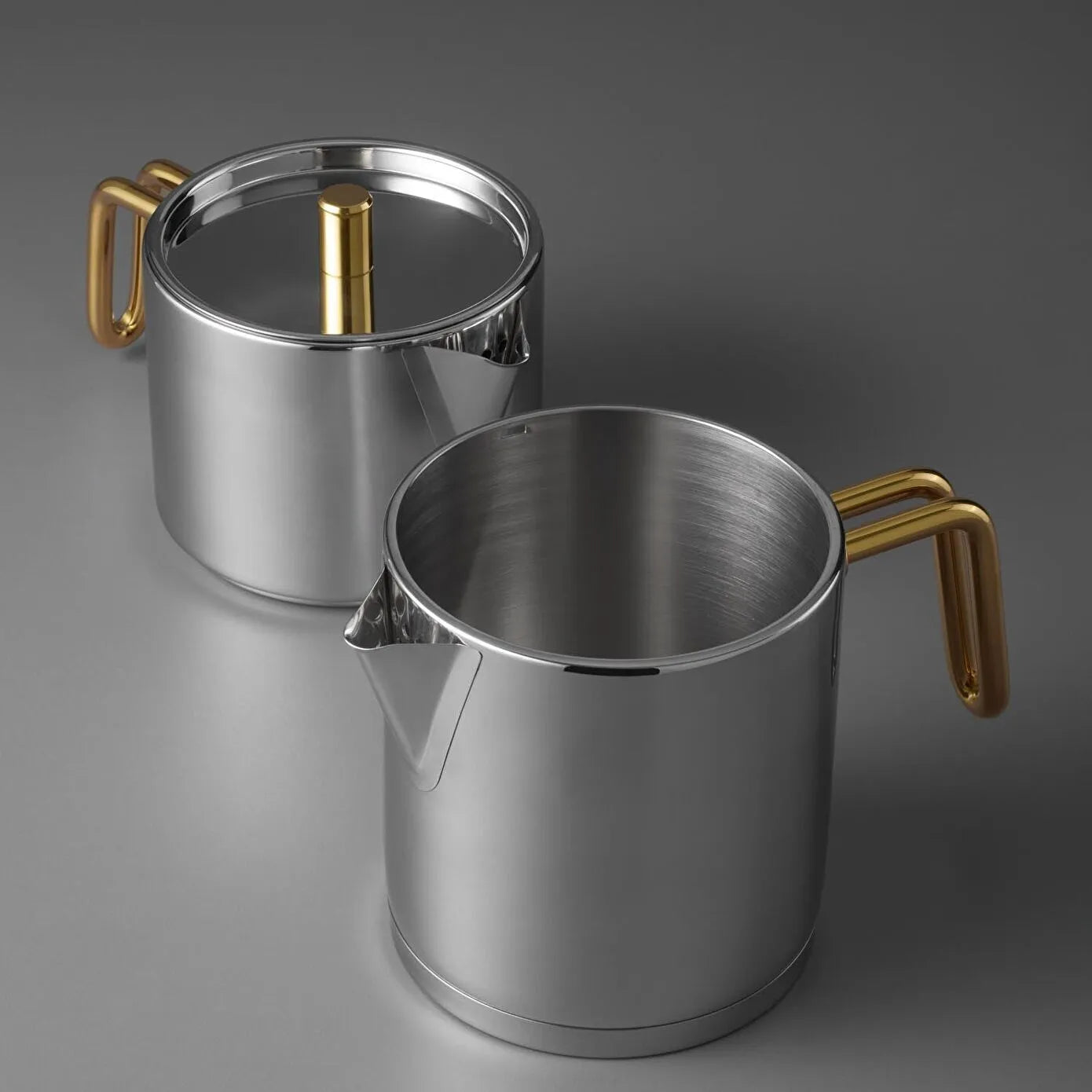 Jumbo Metalix Titanium Gold Induction Based Midi Tea Kettle