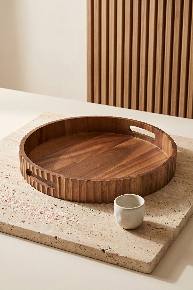 Acacia 2 Piece Set Serving Tray