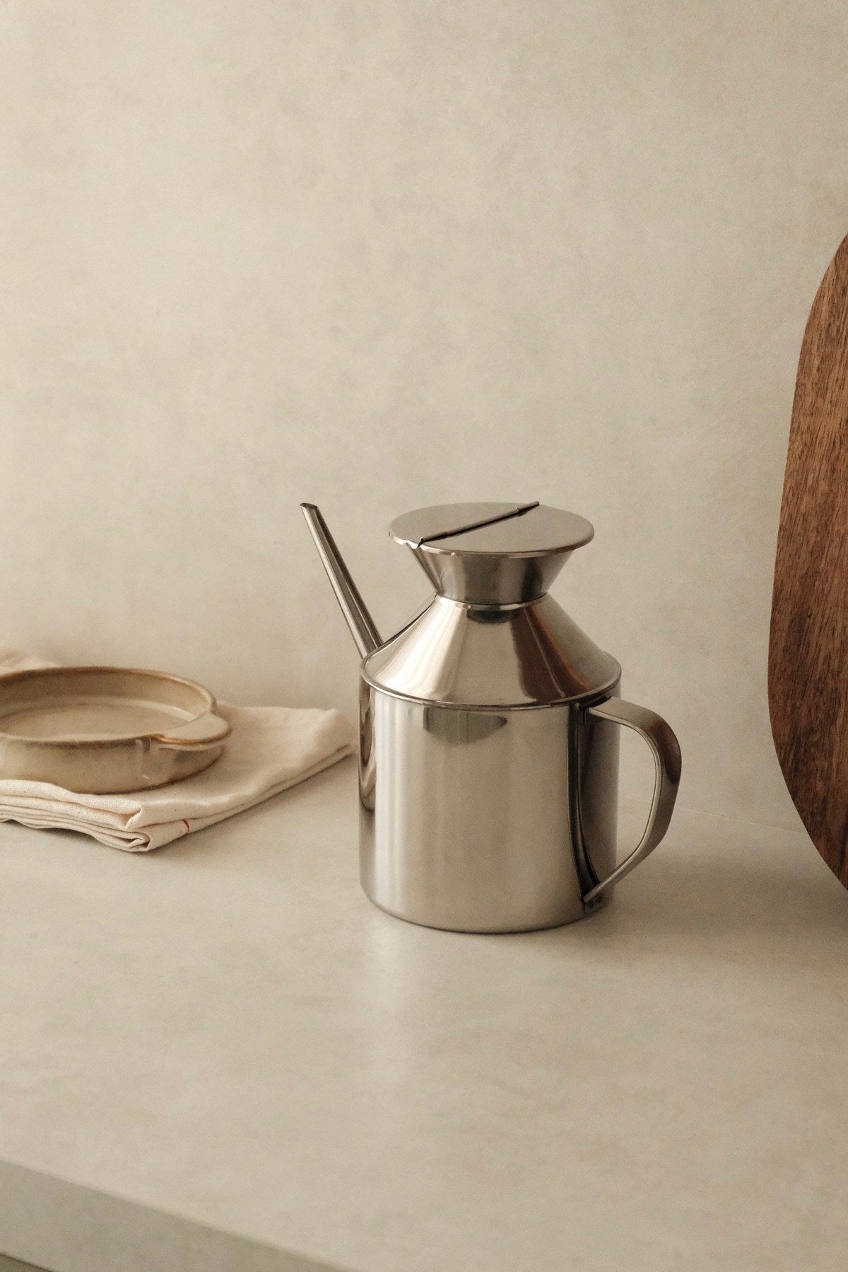 Larissa Stainless Steel Oil Dispenser – 1L