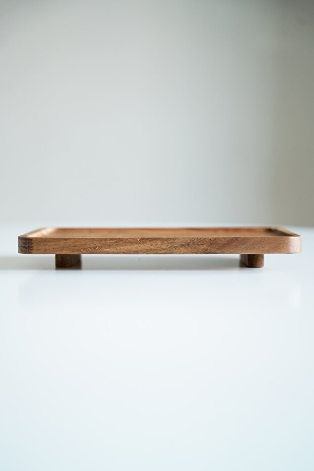 Liora Acacia Wood Raised Kitchen Stand – 25x14 cm