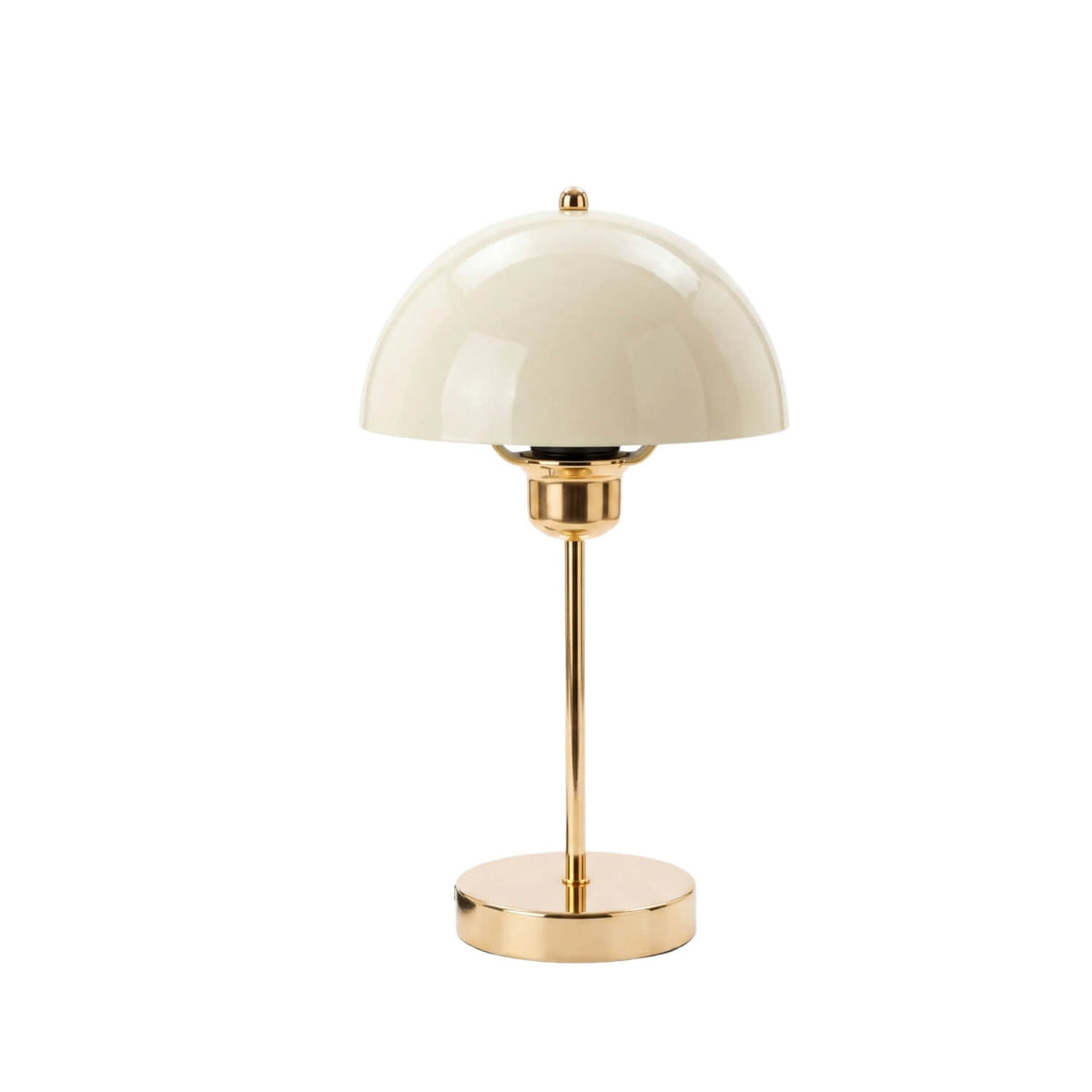 Jolie Dome Table Lamp – Ivory & Gold