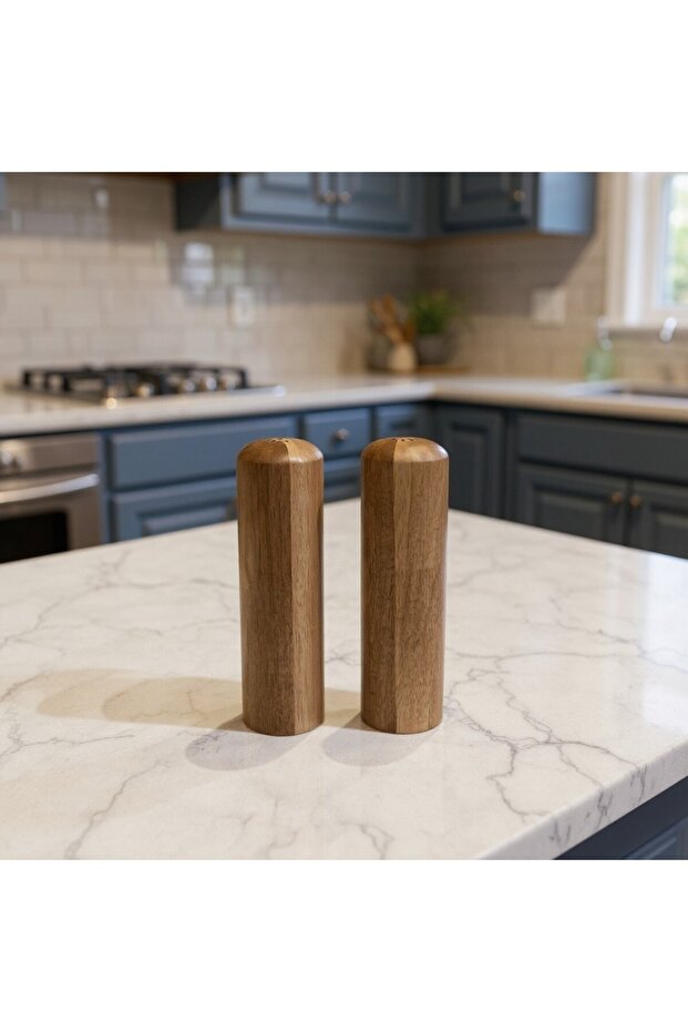 Balance Acacia Salt & Pepper Shaker Set