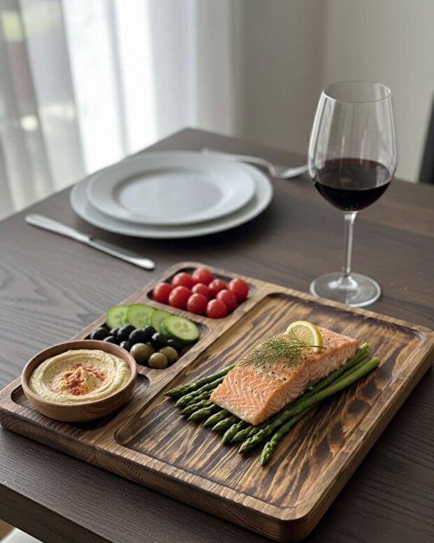 Natural Wood Serving Tray