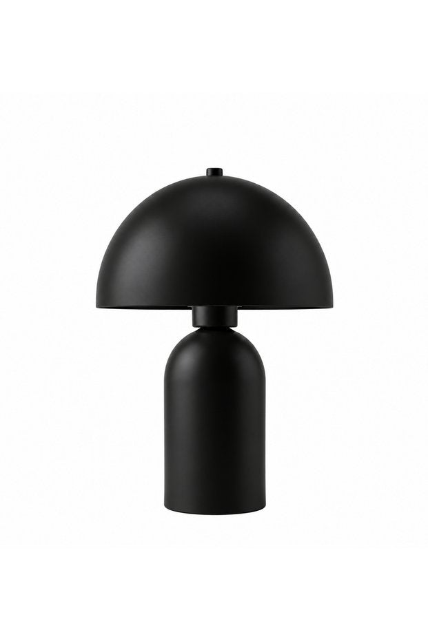 Felice Modern Mushroom Table Lamp – Black
