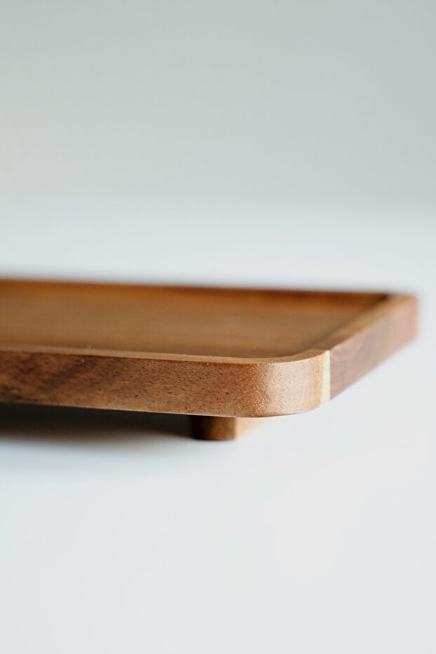 Liora Acacia Wood Raised Kitchen Stand – 25x14 cm