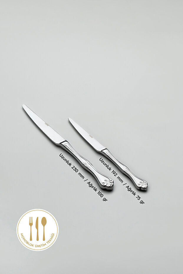Lalezar Plain 12 Person 72 Piece Cutlery Set