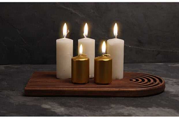 Natural Wood Decorative Tray