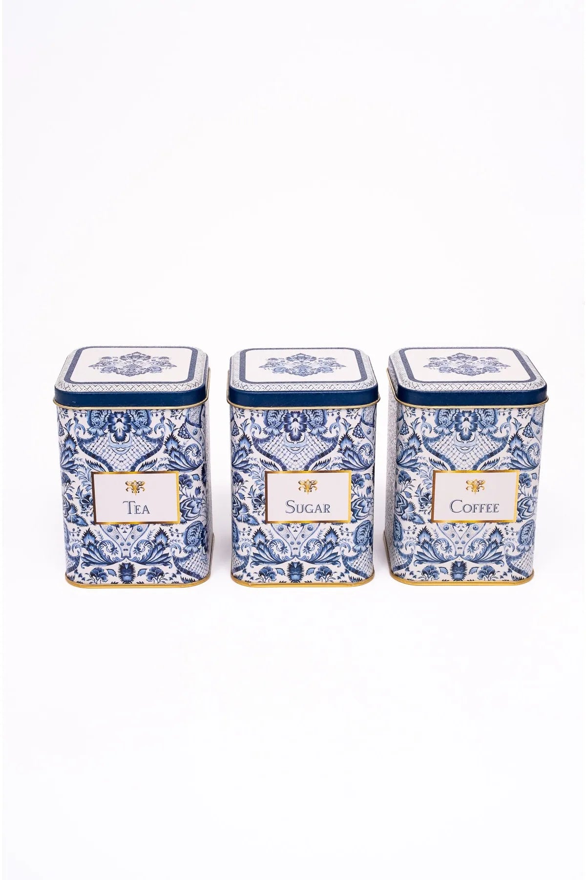 Azul Metal Storage Containers Set of 3