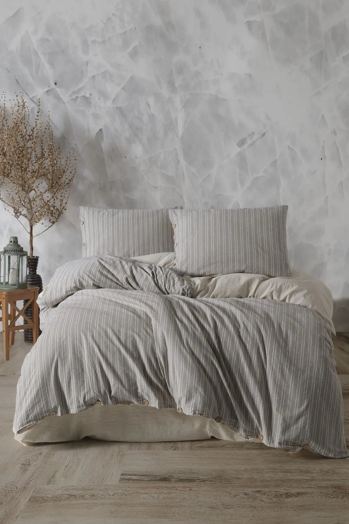 Helios 100% Cotton Washable Duvet Cover Set