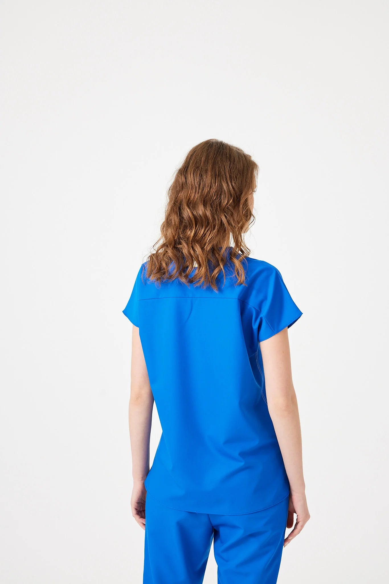 Cosa Fortius® Women's V-Neck Top - Royal Blue