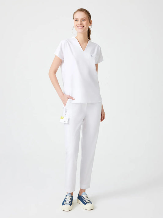 Cosa Fortius® Women's V-Neck Top - White