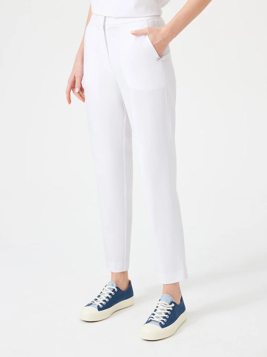 Cosa Fortius® Women's Contrast Stitch Trousers - White