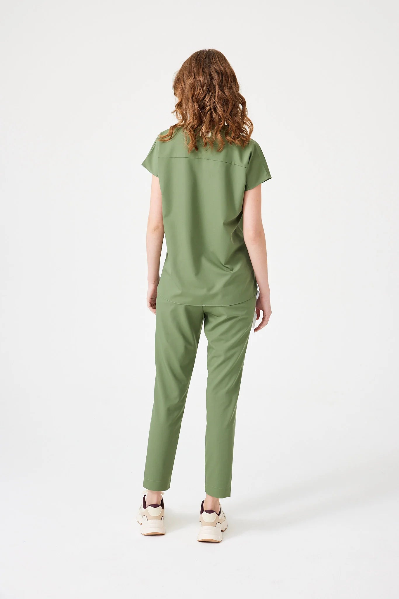 Cosa Fortius® Women's V-Neck Top - Light Green